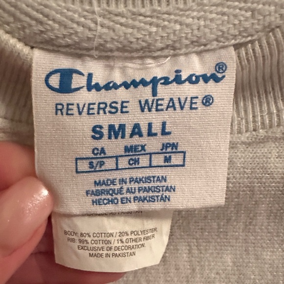 Tennessee Volunteers Crewneck Gray Champion Crewneck - Picture 2 of 3